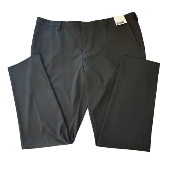 New NORDSTROM RACK Men's Black Extra Trim Fit Pant Size 40W/30L - Picture 3 of 6